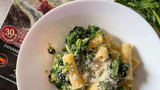 Consorzio Vacche Rosse - Tortiglioni cime di rapa e Parmigiano Reggiano Vacche Rosse
