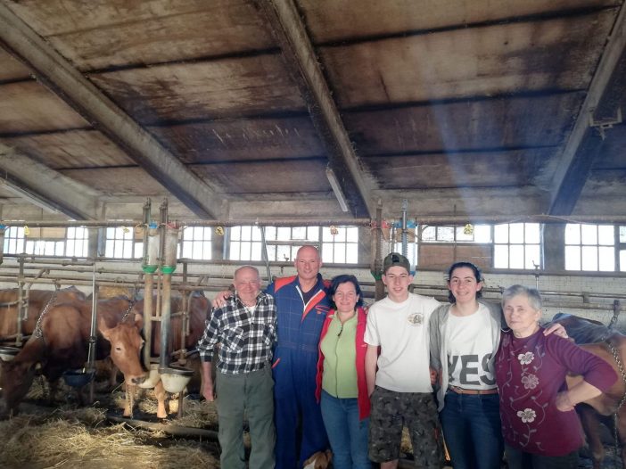 La Famiglia Sassi al completo