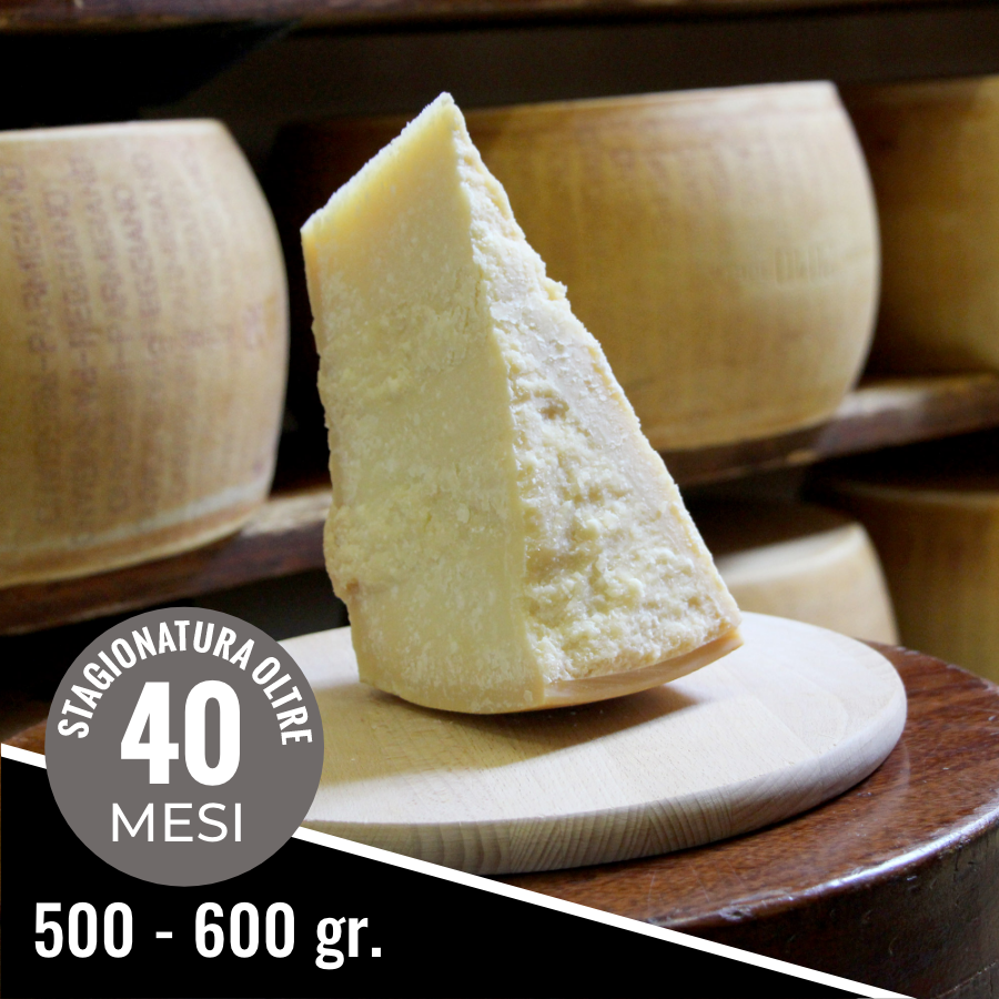 Parmigiano Reggiano Vacche Rosse plus de 40 mois