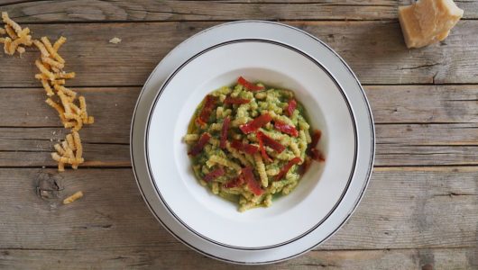 Passatelli alle fave e guanciale (2)