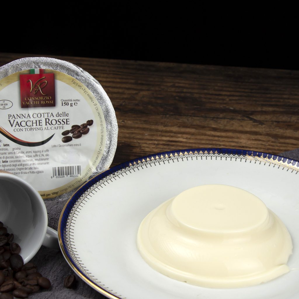 Panna cotta delle Vacche Rosse