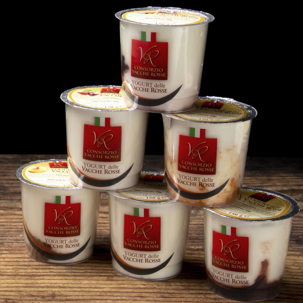 Tutti gli yogurt delle Vacche Rosse